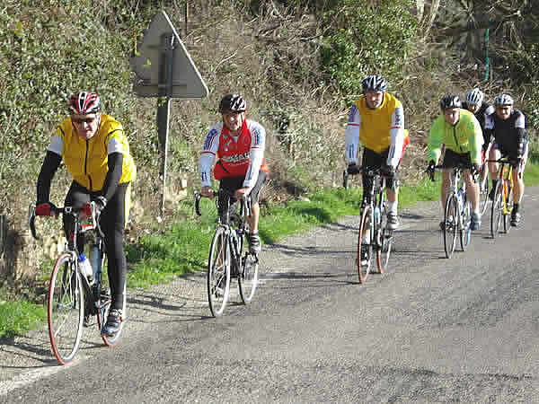 Gruppe 2 auf dem Weg zum Verdon