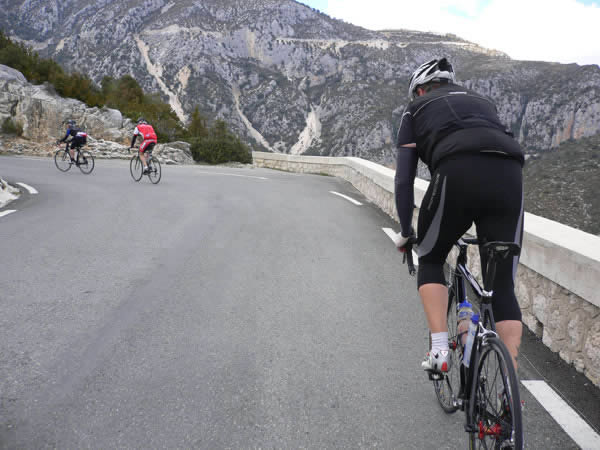 Gruppe 1 in der Verdon-Schlucht